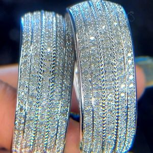 2.00ctw.of DIAMOND hoop earings